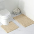 thumbnail image 2 of Bathroom Rugs Sets 3 Piece Bathroom Set Non Slip Bath Mats Absorbent Floor Mats for Kitchen/Living Room, 2 of 7