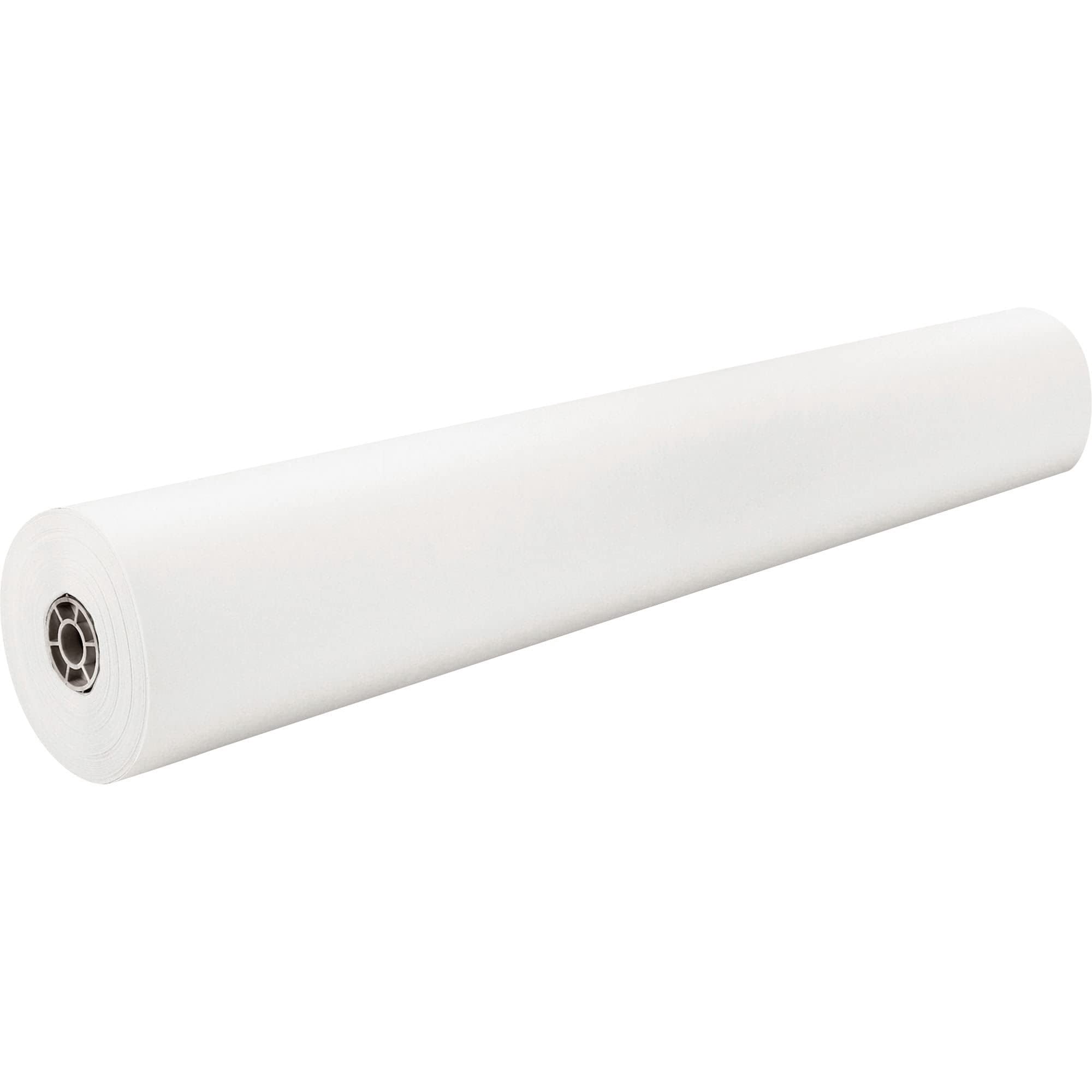 Pacon® Rainbow® Colored Kraft Paper Roll, 36" x 1000', White