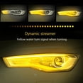 thumbnail image 4 of 2PCS Car LED Strip Lights Flexible Headlight Strips DRL Light Tube Daytime Running Lights Waterproof Neon Turn Signal Bulb Sequential Switchback, 4 of 8