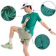 thumbnail image 1 of pstuiky camisetas de hombre, Camiseta con capucha elástica de manga corta para correr al aire libre de color sólido para hombre camisetas de hombre m, 1 of 9