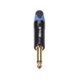 thumbnail image 2 of GLFILL Mono 6.35MM Jack Male Plug 1/4 Inch Microphone Plug Audio Cable Connector Brass Audio Jacks Guitar Audio Cable Blue, 2 of 6