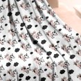 thumbnail image 4 of White Cow Floral Crown Pattern Blanket,Comfortable Soft Lamb Wool Throw Blanket,All Season,Warm Lightweight Blankets for Sofa Bed Couch Living Room Chair,50"x60", 4 of 4