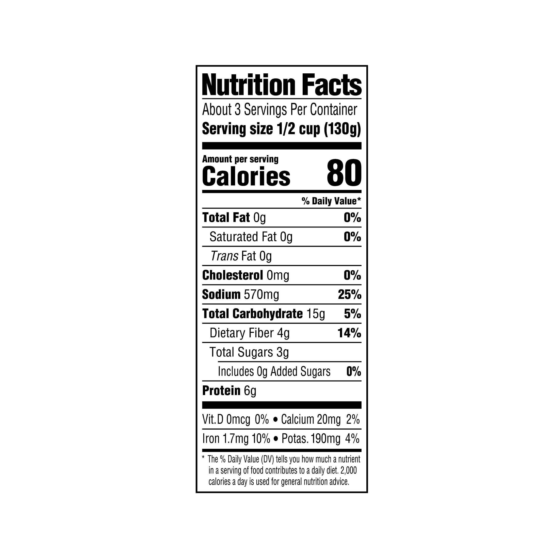 (4 pack) Margaret Holmes Seasoned Blackeye Peas, Canned Peas, 15 oz