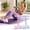 Blue, variant on Pedal Resistance Band with Handle, Upgrade Latex Tube Exercise Band Elastic Pull Rope for Home Workout, Sit Up Body Stretching Exercise Equipment for Tummy Waist Arm Leg Slimming