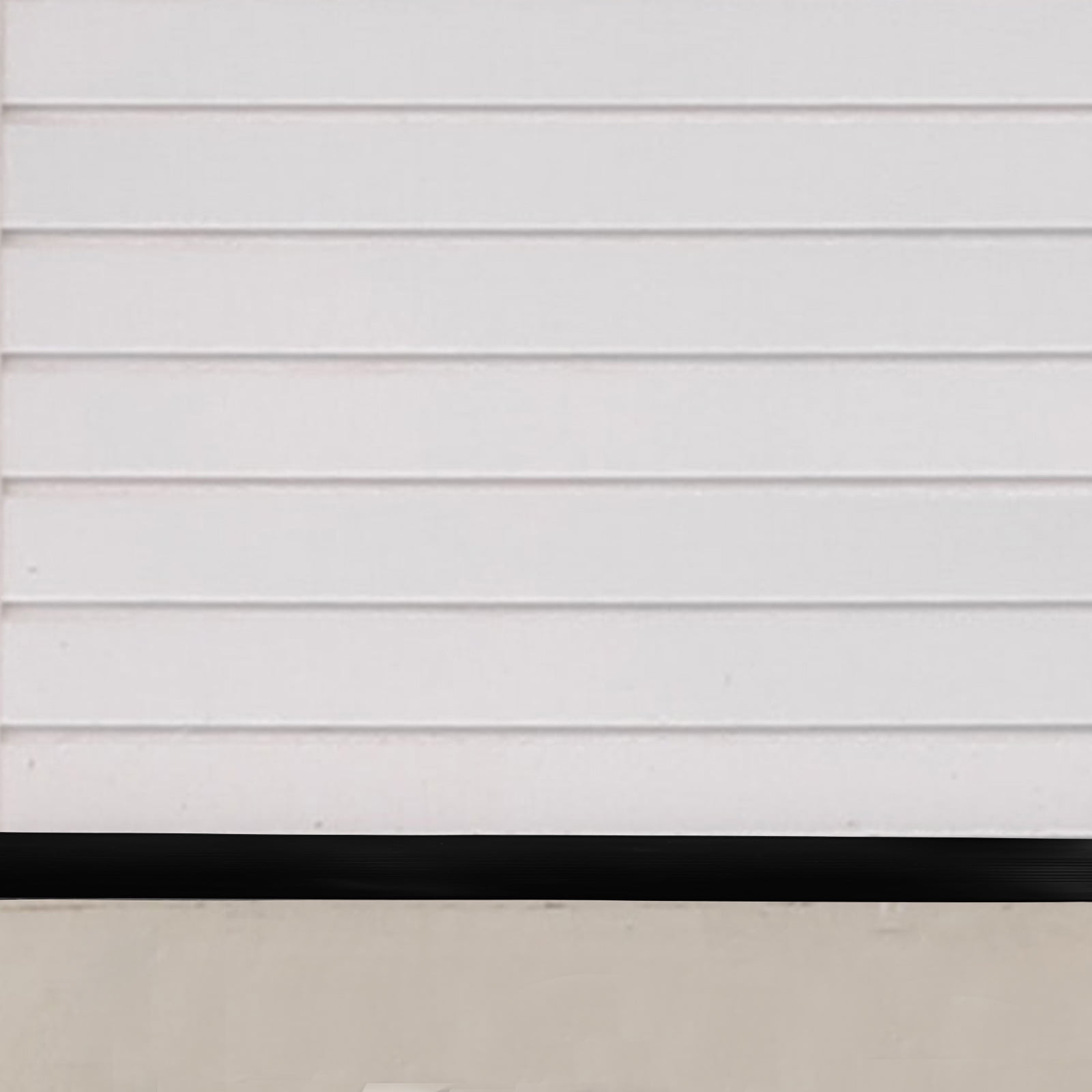 Hemoton 3 Rolls Garage Door Bottom Seal Weather Stripping for Draft on Garage Doors and