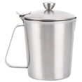 thumbnail image 1 of Thickened 304 stainless steel measuring cups coffee cups with lids flower cups tea and coffee measuring cups with scales with lids (500ml with cap), 1 of 5
