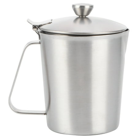 

Frothing Cup Milk Frothing Jug Coffee Latte Cup Frothing Pitcher Measuring Cup For Coffee Shop Family Kitchen 500ml With Cover