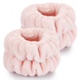 thumbnail image 1 of Pulseras Dorbetar de microfibra para lavarse la cara, color rosa pálido, 1 of 7