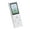 Silver, variant on MP3 Player, 1.8 Inch Screen Music Player, MP3 MP4 Player with 68GB Memory Card, Support 128GB, HiFi Voice Portable Music Player, E Book Reader Speaker for Learning, Entertainment