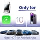 thumbnail image 4 of Adaptador Inalámbrico CarPlay 2 en 1 para Android Auto y CarPlay, Interconexión Inteligente para Coche, Caja AI, Adaptador Inalámbrico para Coche., 4 of 6