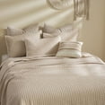 thumbnail image 3 of Wonderful Waffle Quilt Set 3 Piece Solid Bedding Set Beige - King, 3 of 5