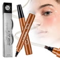 thumbnail image 6 of Microblading Eyebrow Pen with 4 Fork Tips, Waterproof Microblading Eyebrow Pencil for 3D Realistic Brow, Create Natural Hair-Like Brow Last All-Day, Eye Brow Pencils for Women -Light Brown, 6 of 6