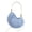 Blue, variant on Bohemian Style Crocheted Seashell Crossbody Bag, Hand-woven Ocean Shell Handbag with Pearl Chain Shoulder Strap, Suitable for Summer Beach Vacation Handbag (Blue)