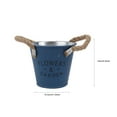 thumbnail image 2 of GOOHOCHY  2 Pcs Iron Flower Pot Bucket with Good Texture for Home Decoration, 2 of 8