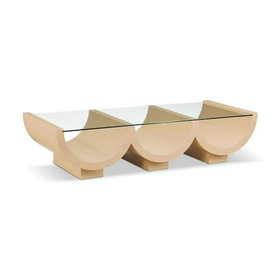 Meridian Furniture Beverwil Natural Oak Coffee Table