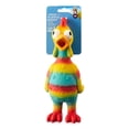 Vibrant Life Playful Buddy Tie Dye Chicken Dog Toy, Chew Level 2, with