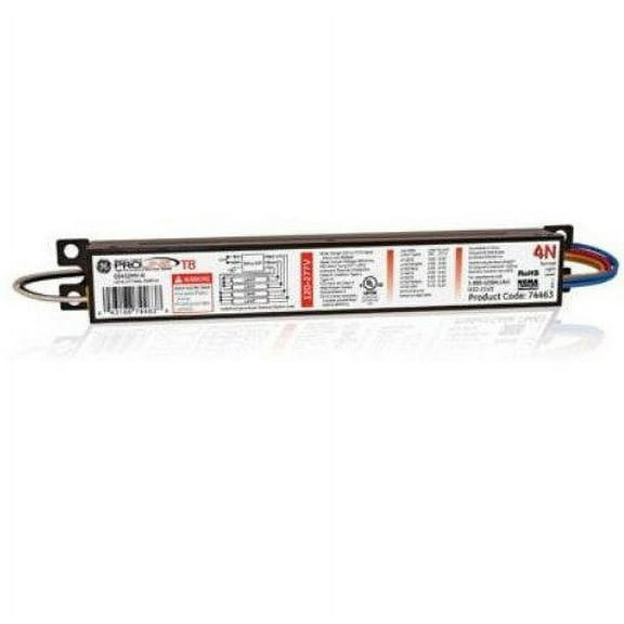 GE Lighting 74463 6-Pack GE432MV-N Multi-Volt ProLine Electronic Fluorescent T8 Instant Start Ballast, 120 to 277-Volt, 3 or 4 F32T8 Lamps