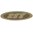 thumbnail image 2 of Crownline Boat Raised Emblem Decal Sticker 61664 | 288 BR Tan Gold, 2 of 3