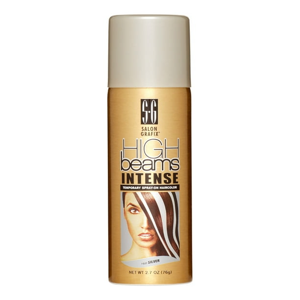 High Beams Intense Spray On Hair Color, Silver, 2.7 Oz