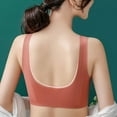 thumbnail image 4 of Everyday Bras for Women Sports Bras for Women Compression Bra to Make Look Smaller Bra One Shoulder Sports Bra Top Women Bras plus Size Sexy Women Bra Pack Tan Bra Womens Bra Push up One Red 2XL, 4 of 5