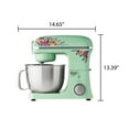 thumbnail image 3 of The Pioneer Woman 5 Quart 600W 6-Speed Professional Stand Mixer with Beater, Dough Hook and Whisk-Painted Meadow, 3 of 7
