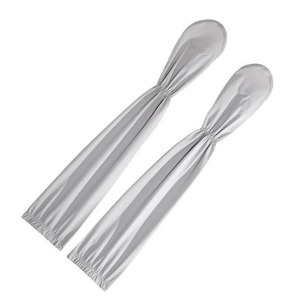 Mangas de brazo ajustables para conducir, para el sol, para ciclismo, jardín y actividades al aire libre. Gris claro