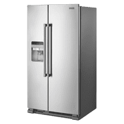 Maytag Mss25c4mg 36 Wide 24.5 Cu. Ft. Side By Side Refrigerator - Stainless Steel
