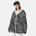 thumbnail image 3 of Vsdgher Sweat à Capuche Imprimé Serpent pour Hommes Femmes, Manches Longues Protection Solaire Pêche Course Natation-TTG, 3 of 7