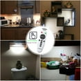 thumbnail image 2 of Under Cabinet Lights, USB Rechargeable Battery Operated Lights with Remote Control, Dimmable Led Closet Lights, Wireless Under Counter Lights Stick-on Touch Night Light for Kitchen 2 Pack, 2 of 9