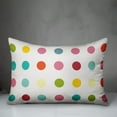 thumbnail image 3 of Creative Products Large Bright Dots 14x20 Spun Poly Pillow, 3 of 3