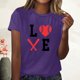 thumbnail image 2 of Blusa informal de manga corta con cuello redondo y estampado suelto de verano para mujer con estilo OAVQHLG3B Store  lin121212, 2 of 4