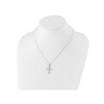 thumbnail image 2 of Collier Pendentif Croix en Argent Sterling avec Chaîne, 2 of 3