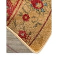 thumbnail image 7 of Unique Loom Edinburgh Collection Area Rug - Tulip (6' 1" Round Tan/Red), 7 of 7