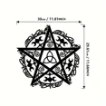 thumbnail image 2 of HELLOYOUNG Pentagram Metal Wall Art Decor Modern Star Sculpture for Home Decor, Premium Iron Wall Hanging Decor Gift for Living Room Bedroom Office, 2 of 6