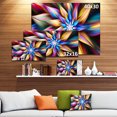 thumbnail image 3 of Pétales de Fleurs Multicolores Exotiques - Impression sur Toile Florale, 3 of 4