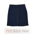 thumbnail image 3 of Lexi Women's Super Comfy Perfect Fit Stretch Denim Skirt, 3 of 4