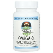 Source Naturals, Inc. Vegan Omega-3 EPA-DHA 30 Softgel