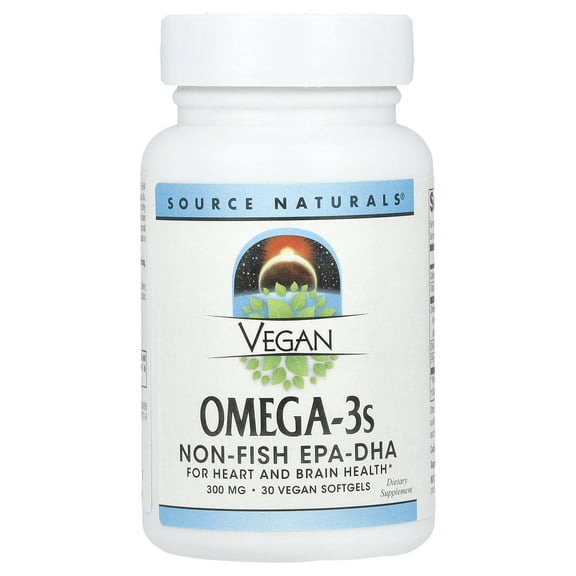 Source Naturals, Inc. Vegan Omega-3 EPA-DHA 30 Softgel