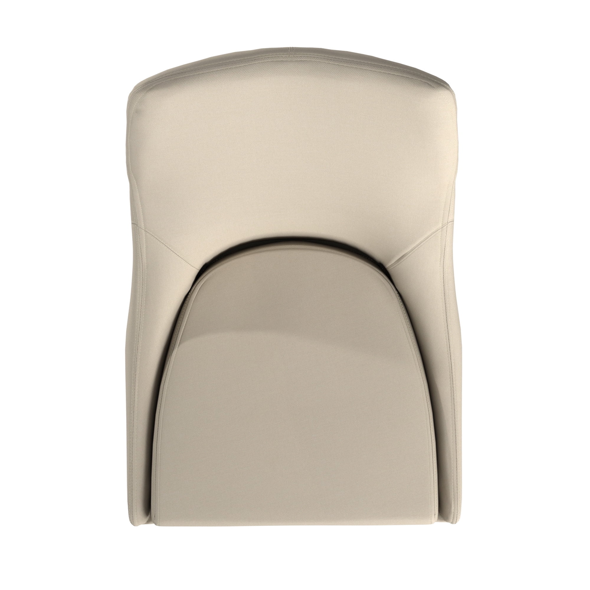 Weston Home Baxter Mid-Century Modern Dining Chair, White (Set of 2)
