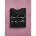 thumbnail image 3 of Thankful For My Health Slogan Sweatshirt Men -GoatDeals Designs, Male 5X-Large, 3 of 4