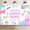 5x3FT, variant on Water Slide Birthday Bash Backdrop for Girls Splish Splash Pool Party Photography Background Summer Swimming Pool Bday Decor Hawaiian Flamingo Beach Balls Pool Bash Banner Photo Props