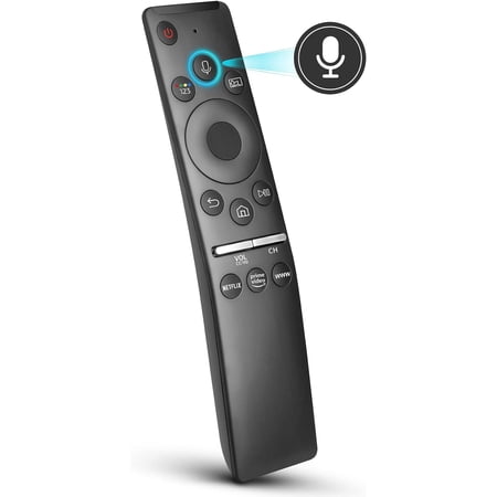 Voice Remote Compatible for Samsung Smart TV QLED UHD Frame Curved Solar 4K 8K Q60 Q70 TU700D TU7000 8 Series 9 Series TU8000 AU8000 Voice Remote Control Replacement