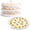 3PCS White, variant on Clear Deviled Egg Carrier Tray with Snap Lid, Portable 22 Slot Deviled Egg Platter Holder for Holiday Parties, Picnic & Home Kitchen Food Storage