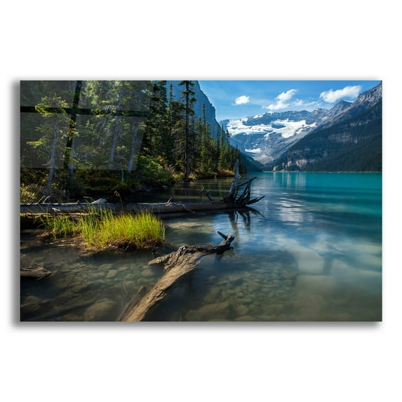Epic Art 'Lake Louise 1' by Joe Reimer Photography, Acrylic Glass Wall Art, 24"x16"
