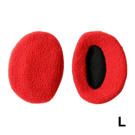 

2pcs Men Women Polyester Ear Muffs Portable Soft Winter Warm Band Less