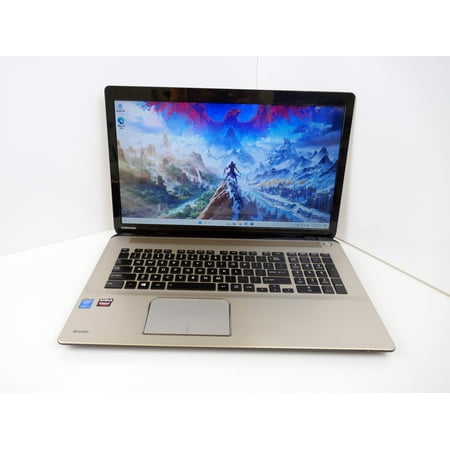 Pre-Owned TOSHIBA S70-B 17.3" Gaming Laptop Intel Core i7-4720HQ 8GB RAM 512GB SSD Dedicated Radeon R9 M200X (Good)