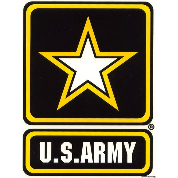US Army Logo Edible Image Cake Topper, by Whimsical Practicality