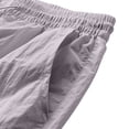 thumbnail image 6 of Mens Quick Dry Sun Protection Cargo Pants with Multi Pockets Casual Lightweight Drawstring Elastic Waist Joggers for Outdoor Work, 6 of 9