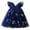 Y100-Navy, variant on PRfgtbd Girls Summer Dresses Toddler Girls Sleeveless Embroidered Flower Tulle Dress Holiday Party Dress Dance Party Dresses Sundress Vacation Sundress