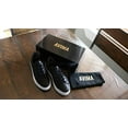thumbnail image 2 of AVIMA Men's Il Capitano Italian Leather Luxury Sneakers - Nero - Xmas Gifts, Gifts for Friends, Birthday Gifts, 2 of 7